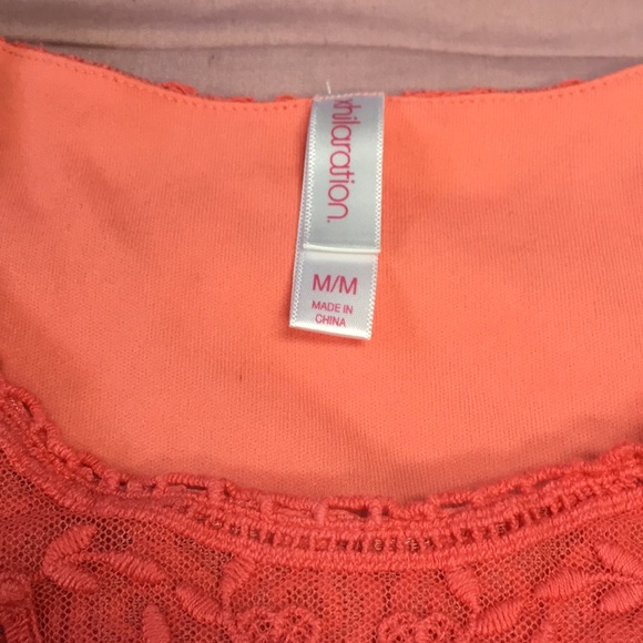 Girls M Coral Dress - Picture 2 of 7